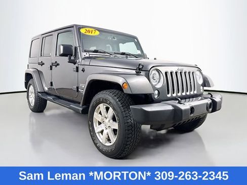 Used 2017 Jeep Wrangler Unlimited Sahara w/ Connectivity Group image 1