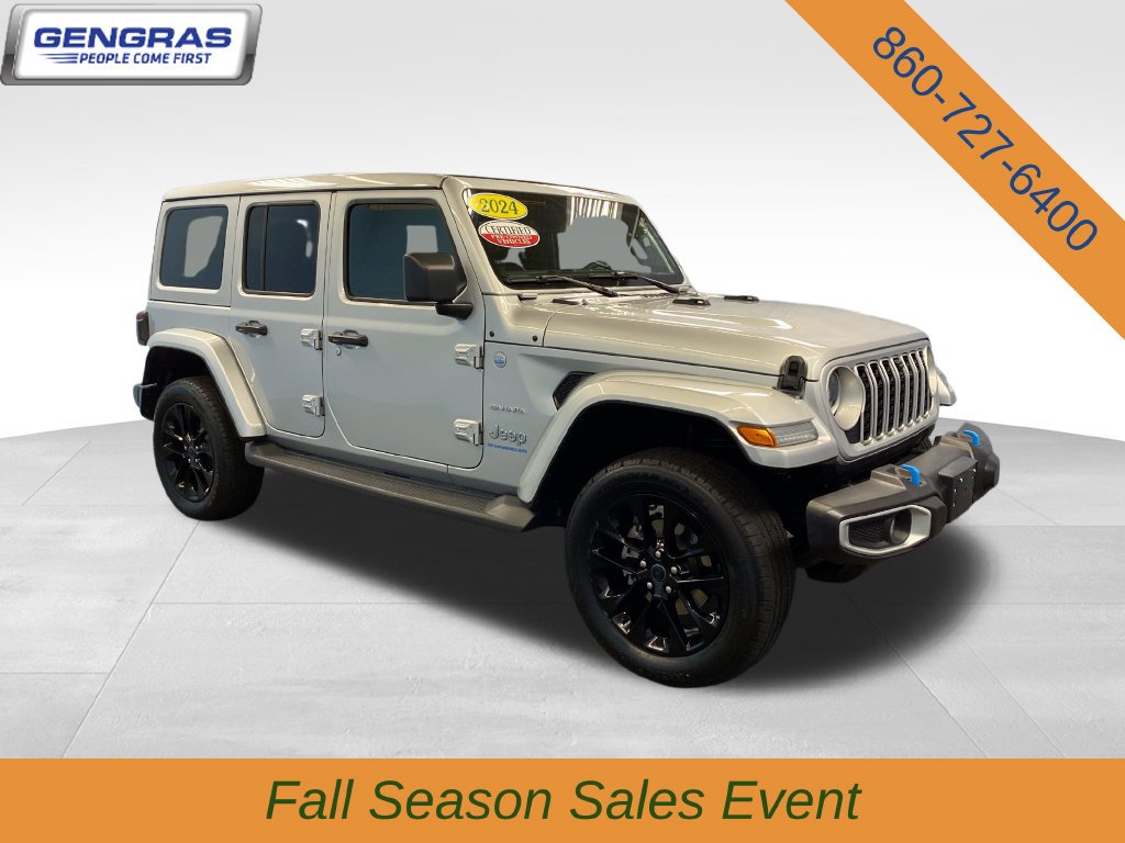 Used 2024 Jeep Wrangler Unlimited Sahara w/ Technology Group AWD/4WD image 9