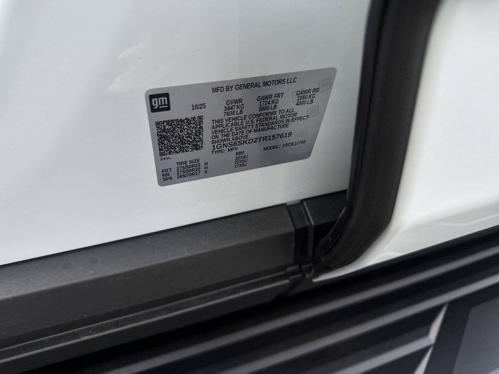 Certified 2026 Chevrolet Tahoe Premier w/ Sun And Tow Package AWD/4WD image 40