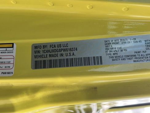 Used 2023 Jeep Wrangler Unlimited Sport AWD/4WD image 47