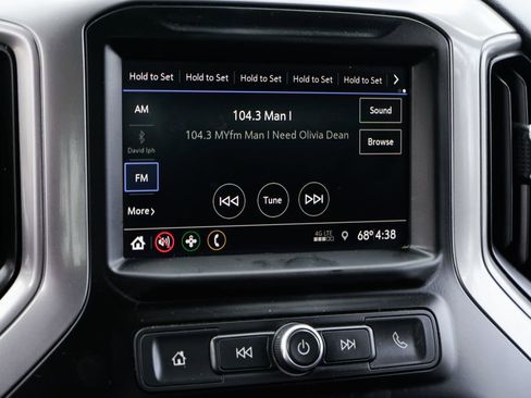 Used 2021 Chevrolet Silverado 1500 Custom w/ LPO, Blackout Package RWD image 24