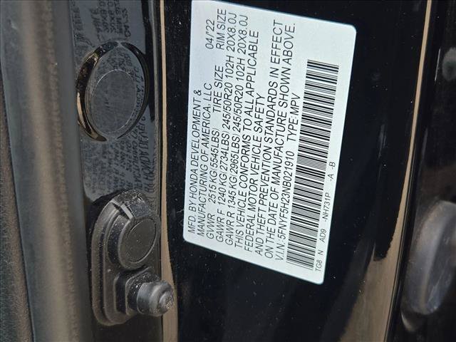 Used 2022 Honda Pilot Special Edition image 22