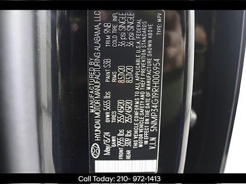 Certified 2024 Hyundai Santa Fe Limited image 11