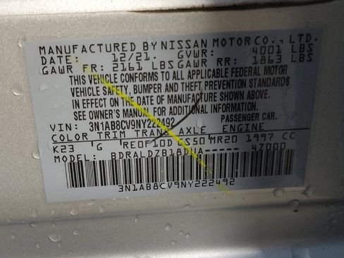 Used 2022 Nissan Sentra SV FWD image 33