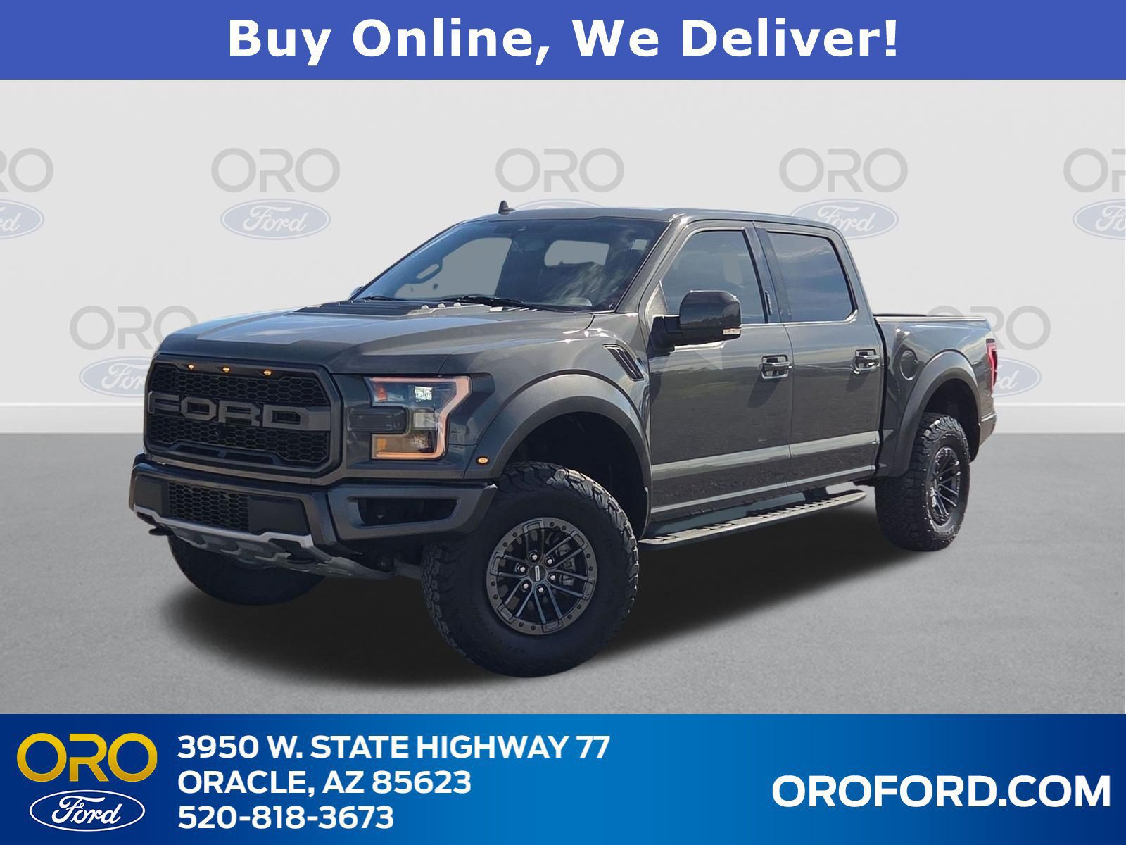Certified 2020 Ford F150 Raptor w/ Equipment Group 802A Luxury AWD/4WD image 1