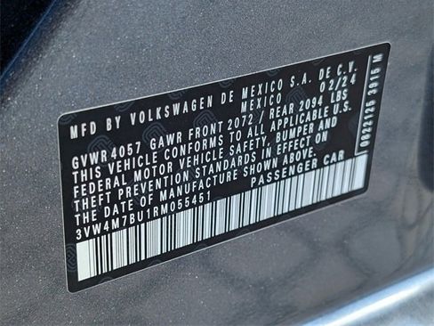 Certified 2024 Volkswagen Jetta S image 19