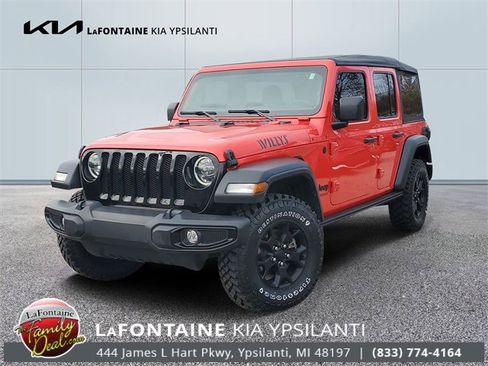 Used 2021 Jeep Wrangler Unlimited Sport image 1