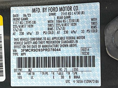 Used 2023 Ford Bronco Sport Badlands image 30