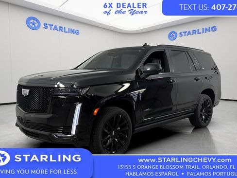 Used 2023 Cadillac Escalade Sport w/ LPO, ONYX Package AWD/4WD image 1