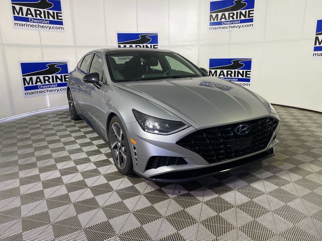Used 2021 Hyundai Sonata SEL Plus w/ Tech Package FWD image 1