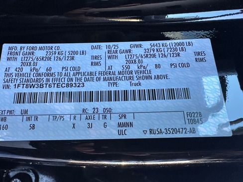 New 2026 Ford F350 Lariat w/ Chrome Package image 22