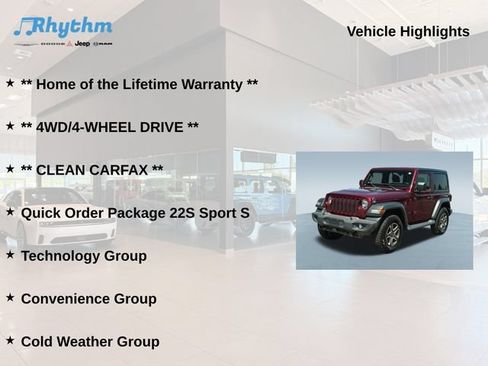 Used 2022 Jeep Wrangler Sport AWD/4WD image 5