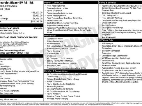 Used 2024 Chevrolet Blazer EV RS AWD/4WD image 3