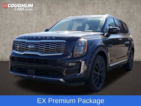 Used 2021 Kia Telluride EX w/ EX Premium Package FWD image 4