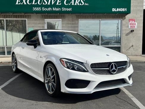 Used 2017 Mercedes-Benz C 43 AMG 4MATIC Cabriolet w/ Premium 2 Package image 2