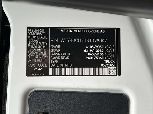 Used 2022 Mercedes-Benz Sprinter 2500 image 29