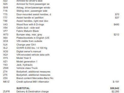 Used 2025 Mercedes-Benz Sprinter 2500 image 3