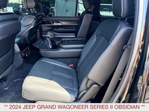 Certified 2024 Jeep Grand Wagoneer Series II Obsidian w/ Quick Order Packagew 28T AWD/4WD image 21
