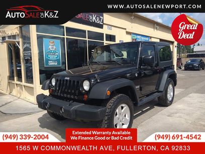 Used 2012 Jeep Wrangler Sport w/ Black Appearance Group