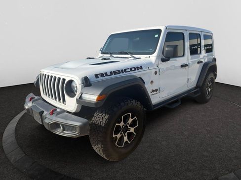 Used 2021 Jeep Wrangler Unlimited Rubicon w/ LED Lighting Group AWD/4WD image 1