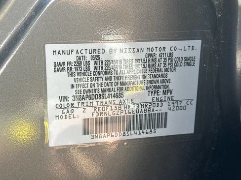 Used 2025 Nissan Kicks SR w/ SR Premium Package AWD/4WD image 34