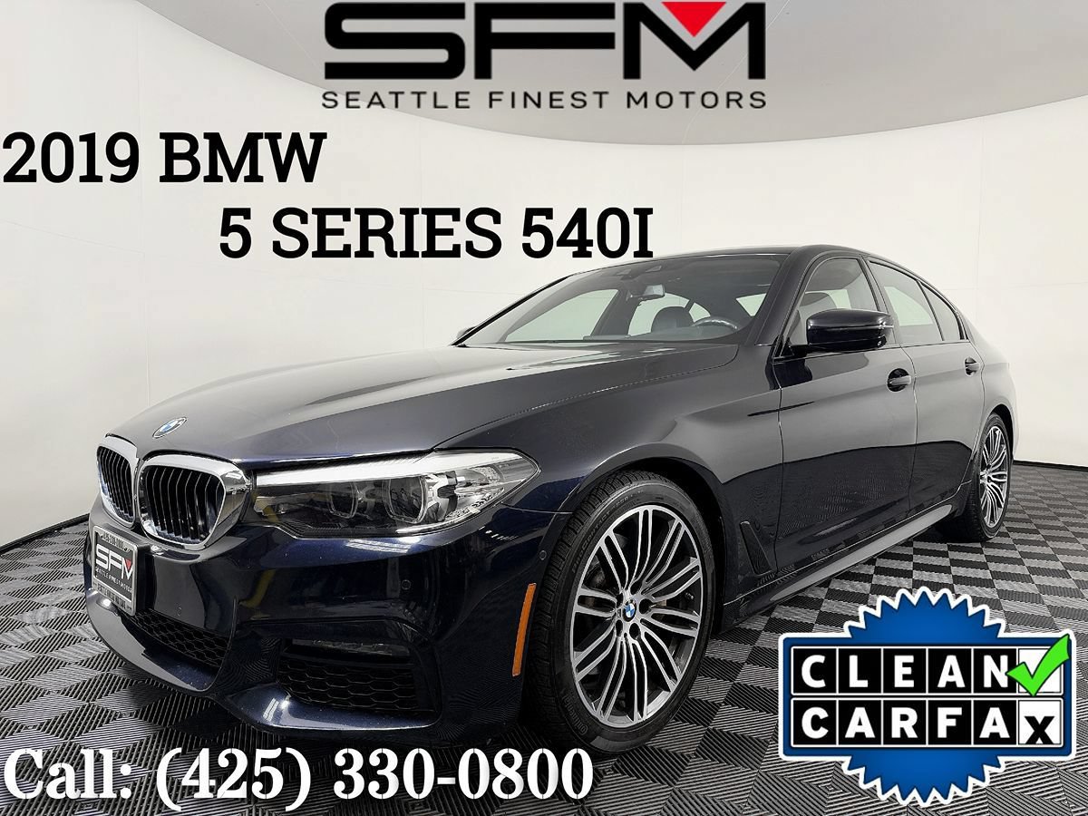 Used 2019 BMW 540i w/ M Sport Package RWD image 1