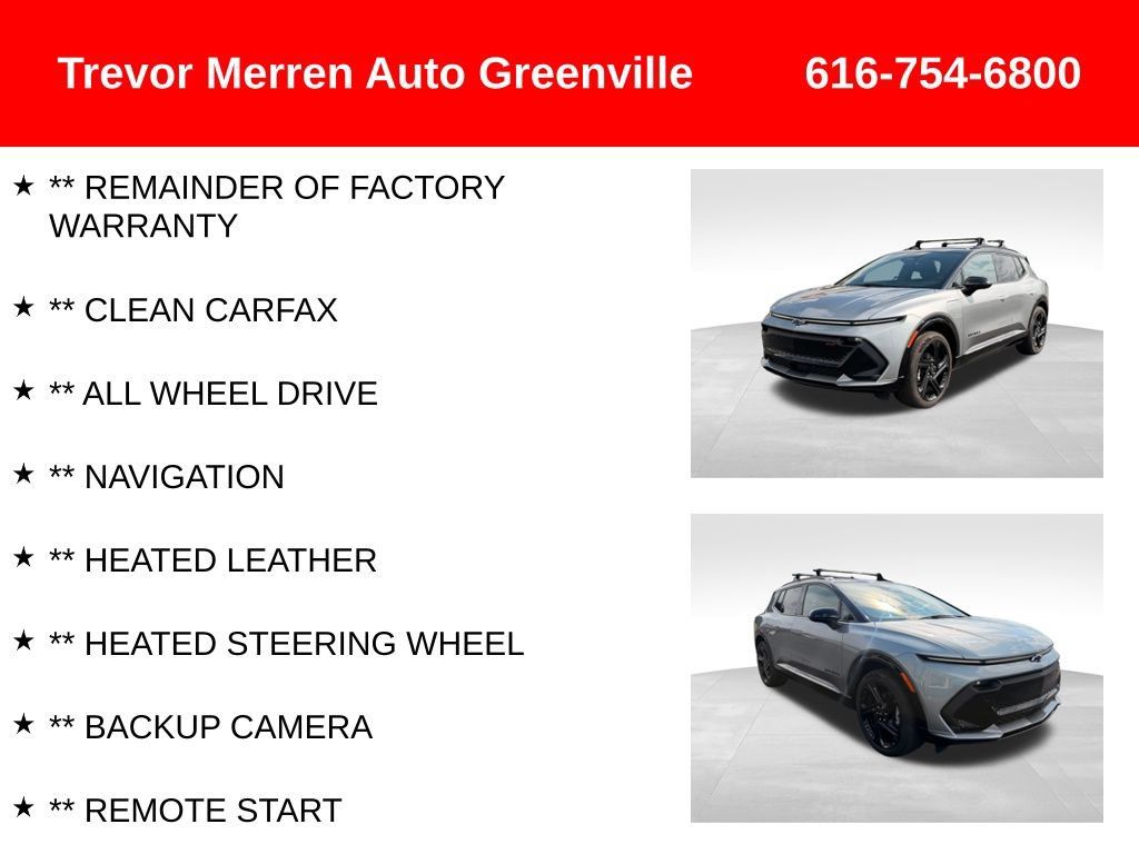 Used 2024 Chevrolet Equinox EV RS AWD/4WD image 8