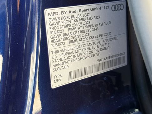 Used 2024 Audi RS Q8 w/ Black Optic Package AWD/4WD image 28