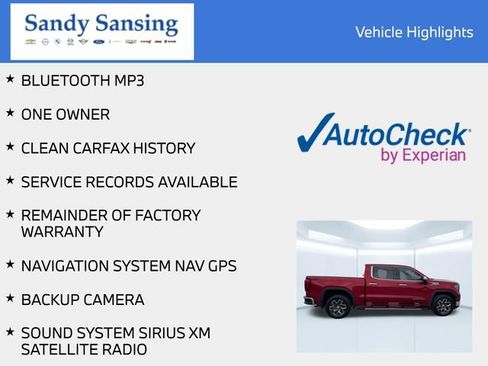 Used 2023 GMC Sierra 1500 SLT RWD image 7
