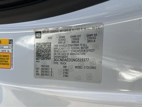 Used 2022 Chevrolet Silverado 1500 W/T w/ WT Value Package image 41