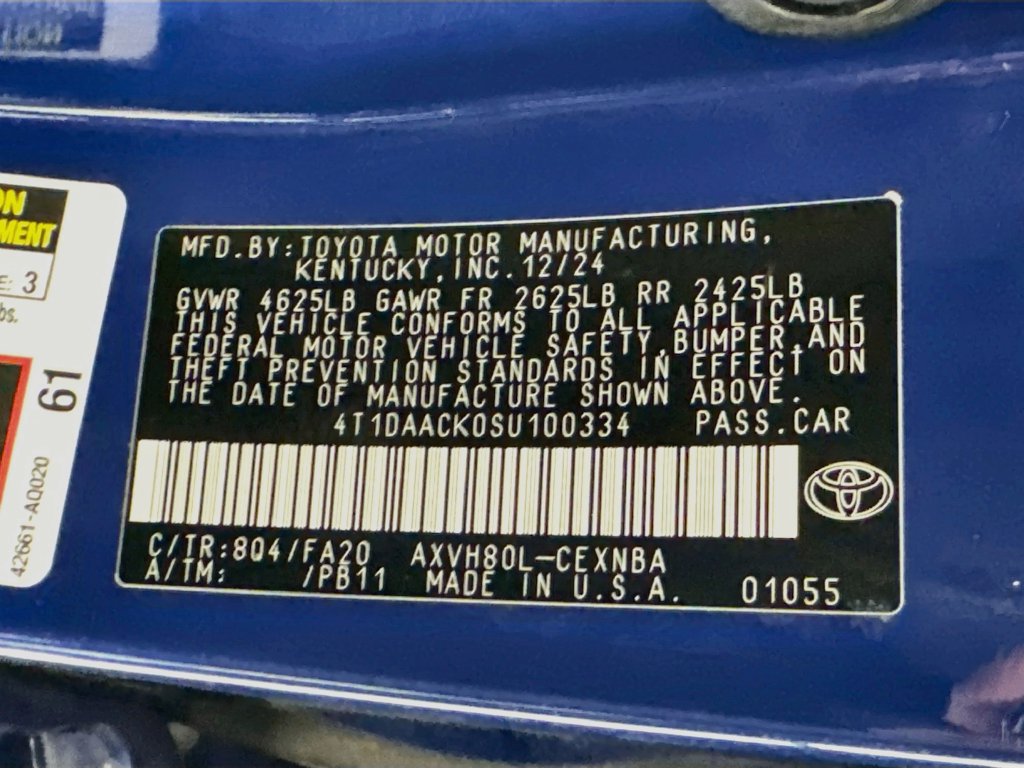 Used 2025 Toyota Camry LE FWD image 34