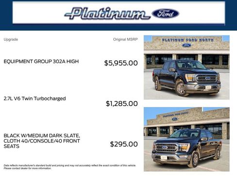 Used 2023 Ford F150 XLT w/ Equipment Group 302A High image 11