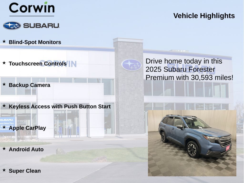 Used 2025 Subaru Forester Premium AWD/4WD image 6