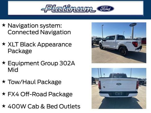 Used 2024 Ford F150 XLT w/ Equipment Group 302A MID image 22