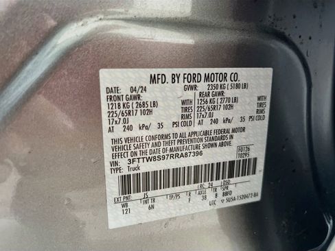 Used 2024 Ford Maverick Lariat w/ FX4 Off-Road Package AWD/4WD image 34