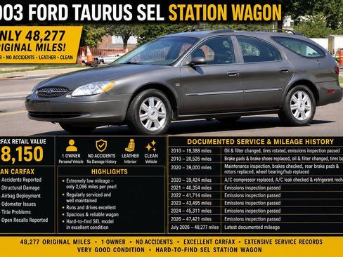 Used 2003 Ford Taurus SEL FWD image 1