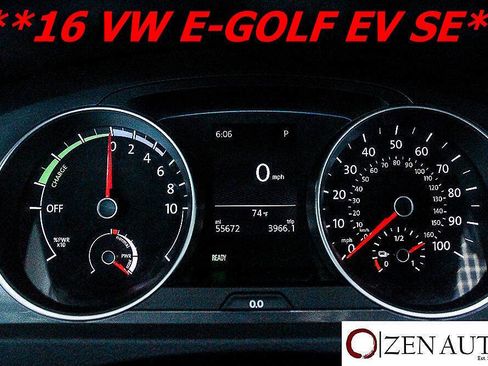 Used 2016 Volkswagen e-Golf SE FWD image 15