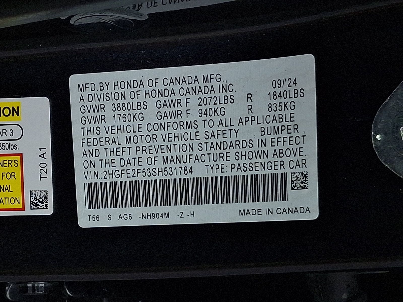 Used 2025 Honda Civic Sport image 27