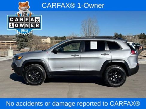 Certified 2021 Jeep Cherokee Trailhawk w/ Sun, Sound & Nav Group image 2