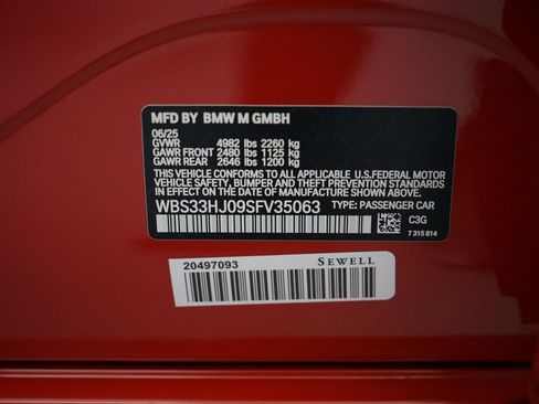 Used 2025 BMW M3 Competition AWD/4WD image 34