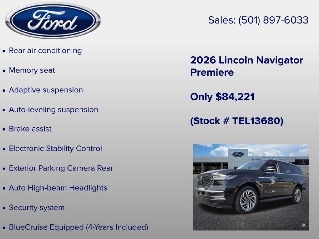 New 2026 Lincoln Navigator Premiere AWD/4WD image 18