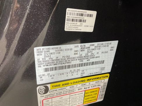 New 2026 Ford Expedition Max Platinum w/ Stealth Appearance Package image 29