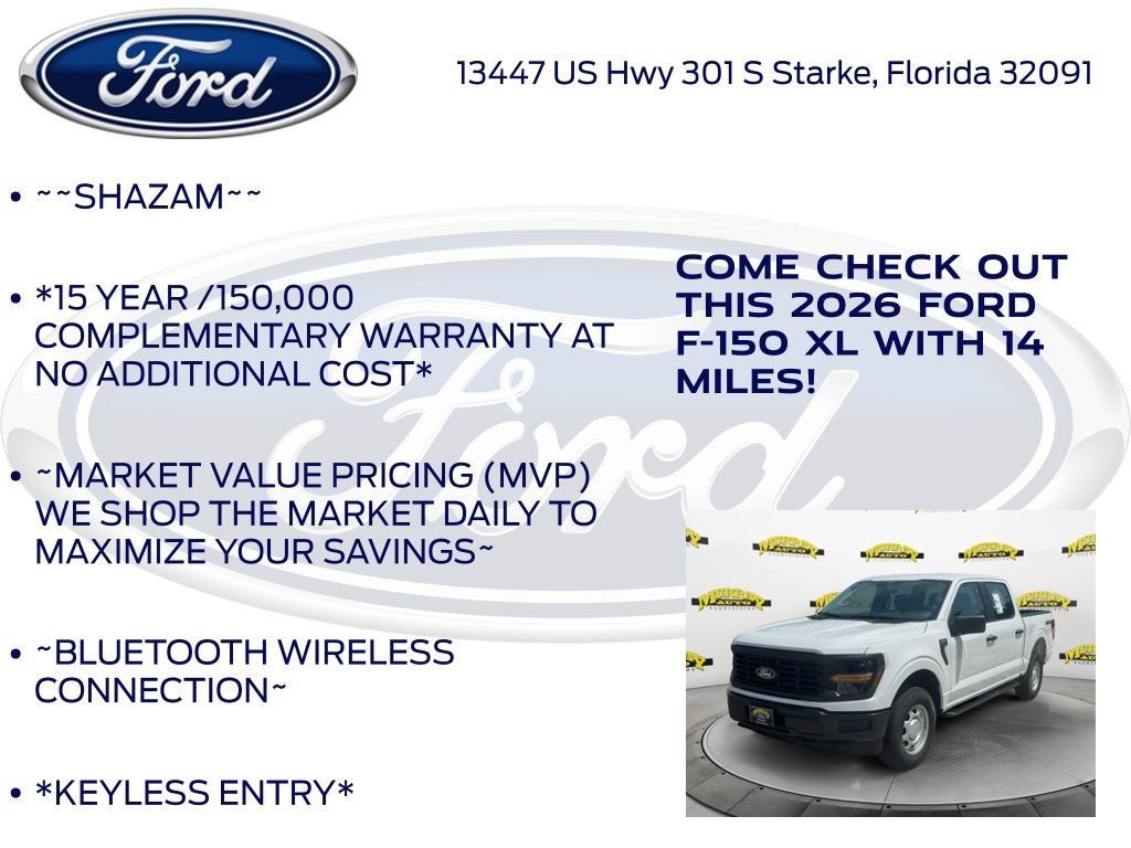 New 2026 Ford F150 XL AWD/4WD image 5