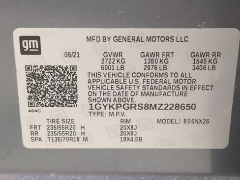 Used 2021 Cadillac XT6 Sport image 55