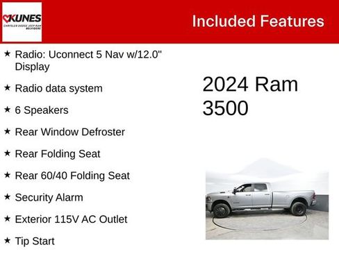 Used 2024 RAM 3500 Big Horn w/ Night Edition image 4