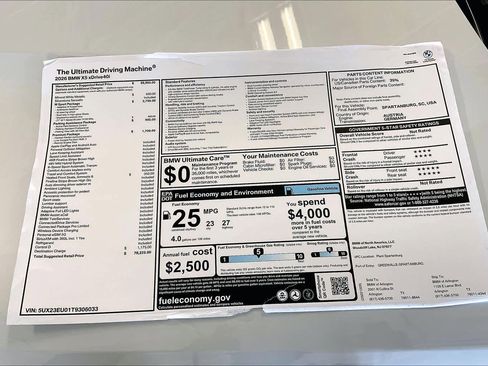 New 2026 BMW X5 xDrive40i w/ M Sport Package image 19