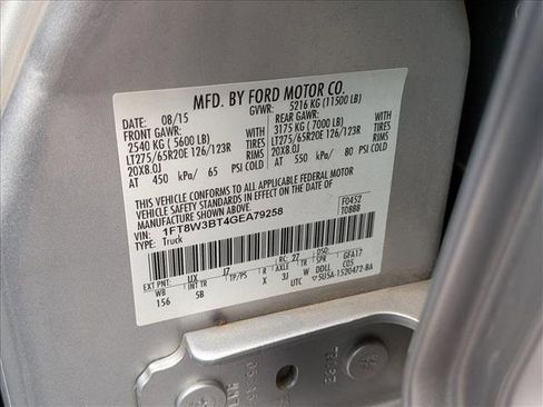 Used 2016 Ford F350 Lariat w/ Lariat Ultimate Package image 15