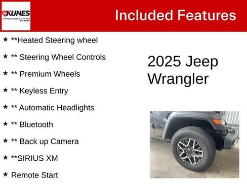 Used 2025 Jeep Wrangler Unlimited Sahara AWD/4WD image 5
