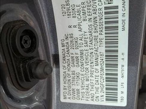 Used 2021 Honda Civic LX image 15
