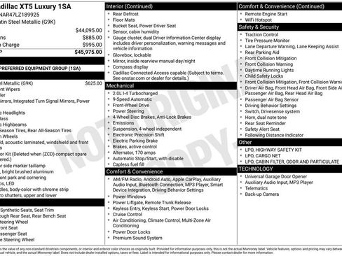 Used 2020 Cadillac XT5 Luxury image 6